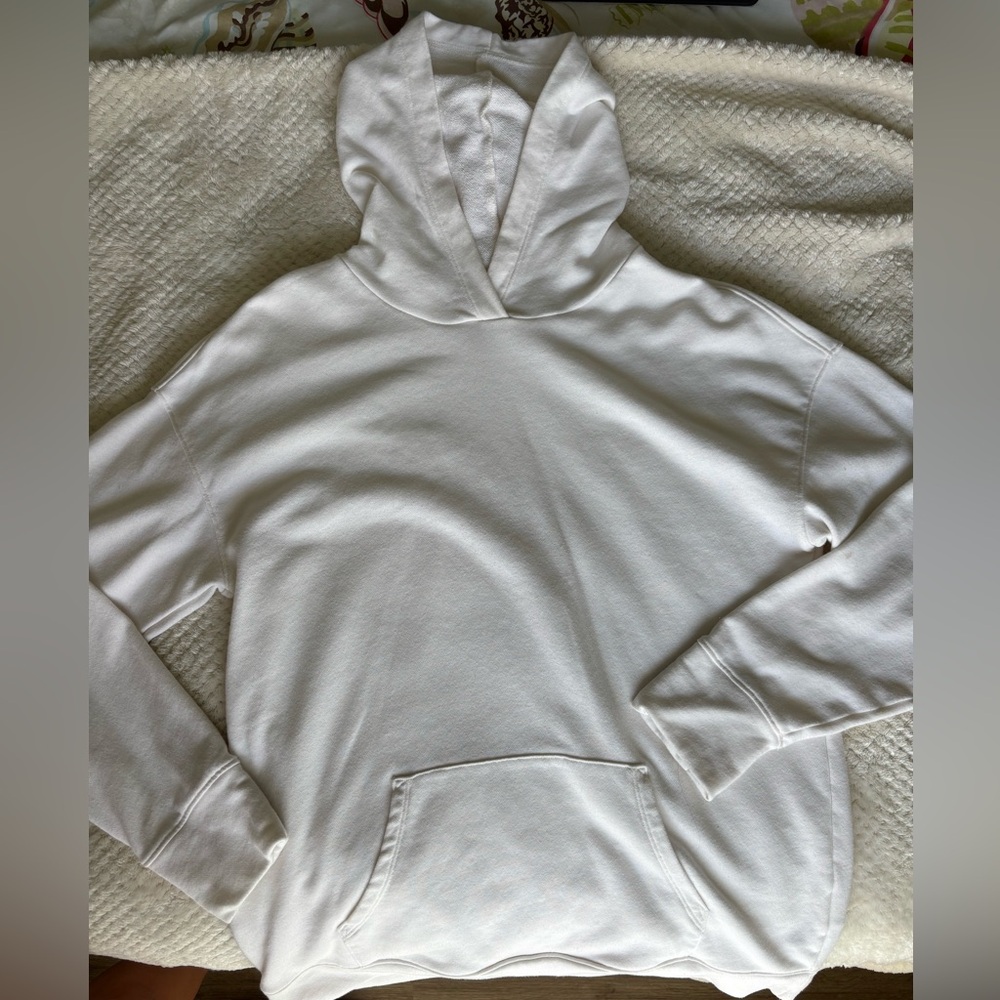 Old Navy kids Cream Hoodie Sweater